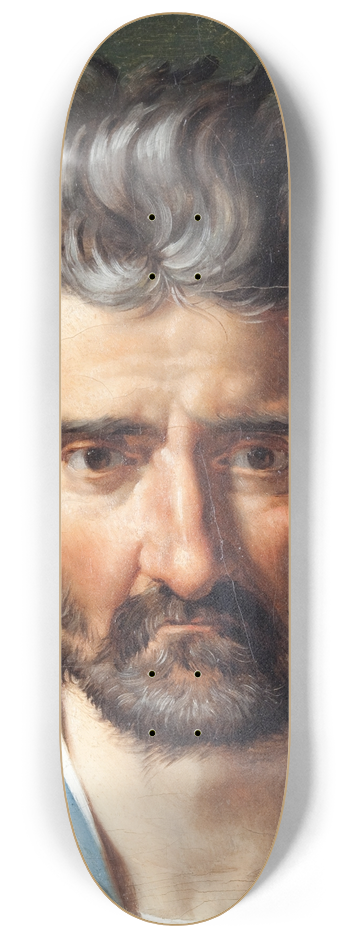 Merry-Joseph Blondel - Head of a Man 8.25 inch art skate deck