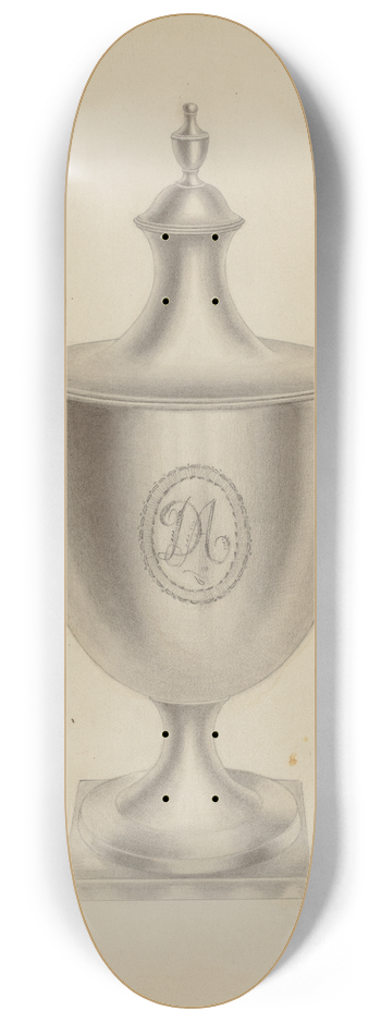 Michael Fenga - Silver Sugar Bowl 8.25 inch art skate deck