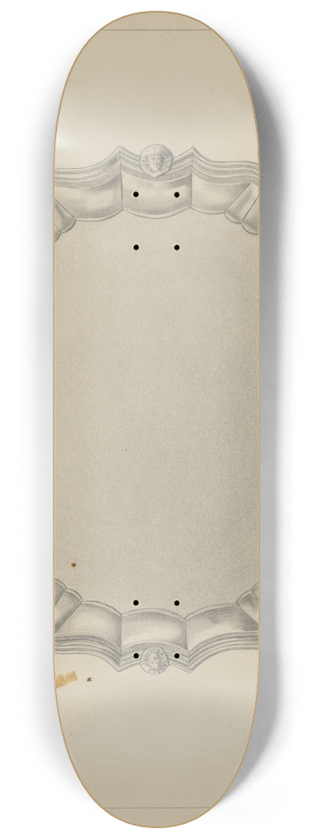 Michael Fenga - Silver Tray 8.25 inch art skate deck