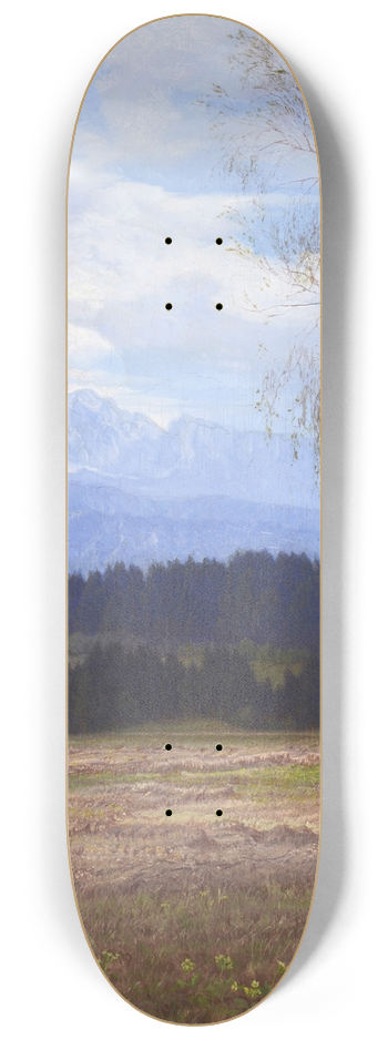 Michael Licklederer - Blick auf das Kaisergebirge 8.25 inch art skate deck