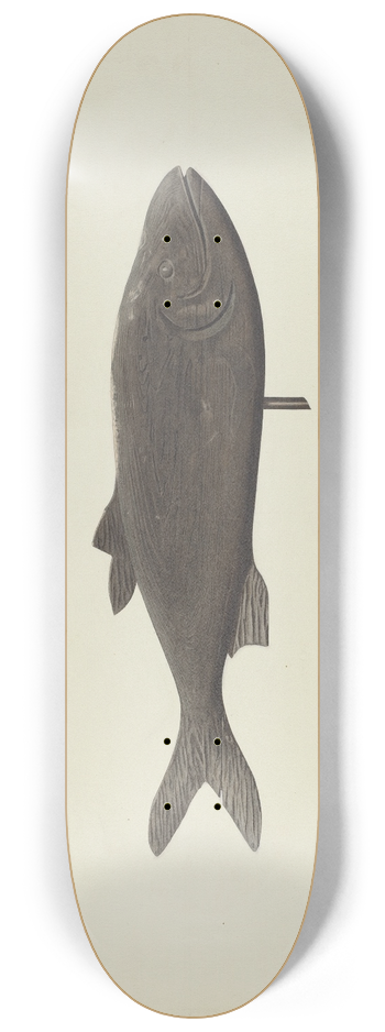Michael Riccitelli - Fish Weather Vane 8.25 inch art skate deck