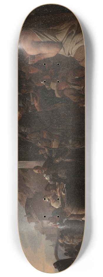 Michael Sweerts - Refreshing the Thirsty 8.25 inch art skate deck