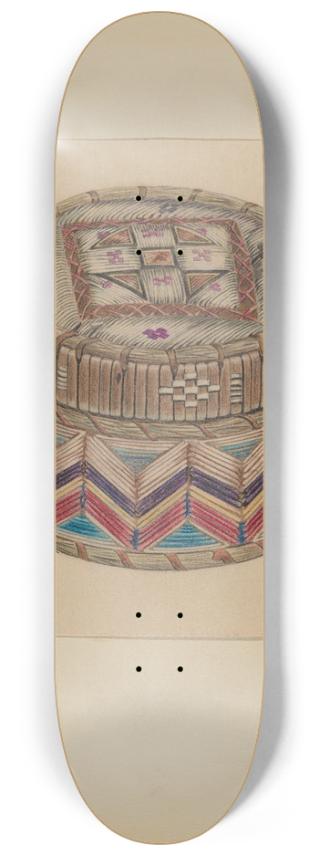 Michael Trekur - Basket 8.25 inch art skate deck