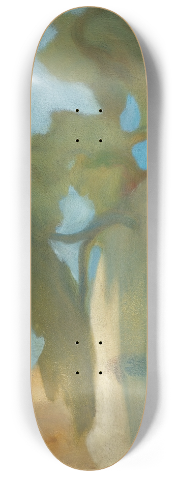 Michalis Oikonomou - Trees In A Landscape 8.25 inch art skate deck