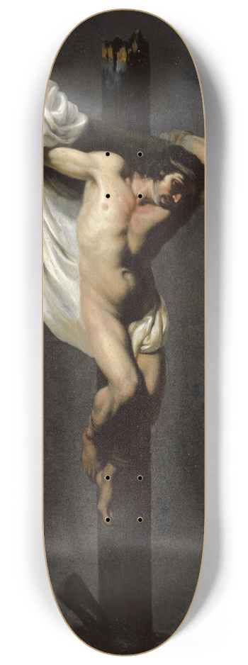 Michelangelo Cerquozzi - The Thief on the Cross 8.25 inch art skate deck