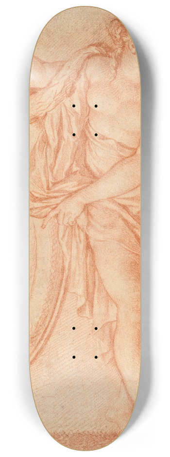 Michel Dorigny - Study for a Ceiling Decoration 8.25 inch art skate deck