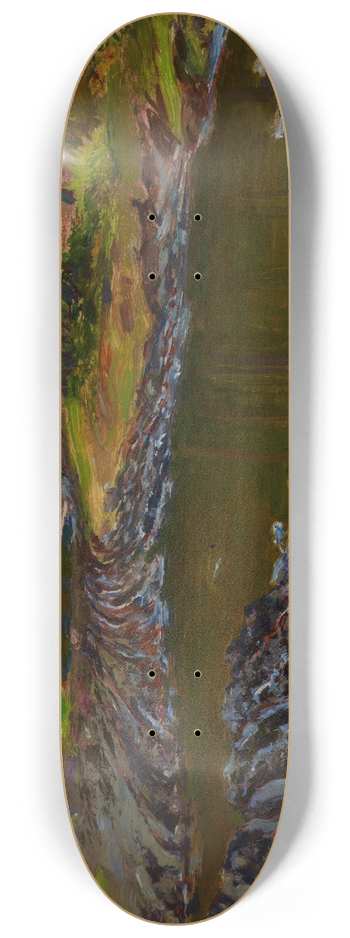 Ambroy Sabatowski - Mud in the Forest 8.25 inch art skate deck