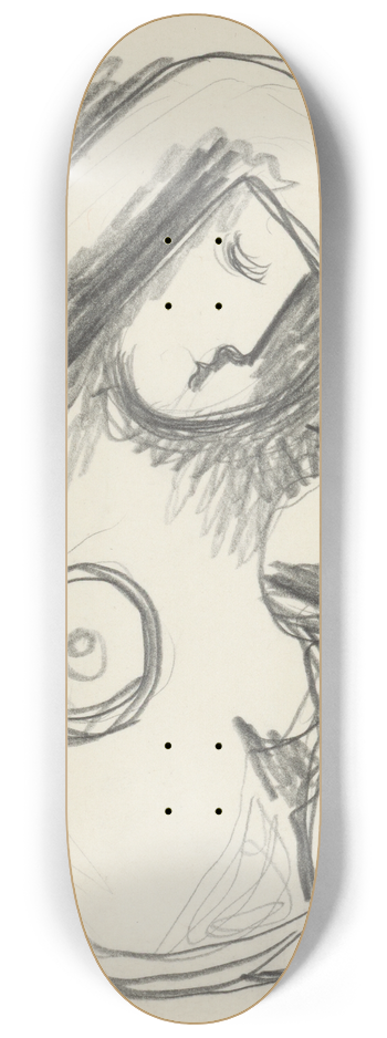 Mikul Galanda - Akt 8.25 inch art skate deck
