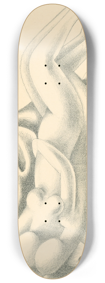 Mikul Galanda - Lovers 8.25 inch art skate deck