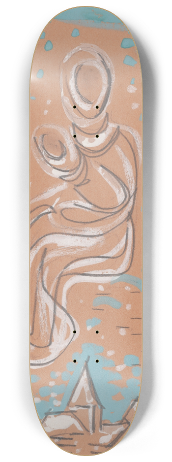 Mikul Galanda - Madona 8.25 inch art skate deck