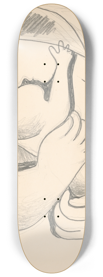 Mikul Galanda - Matka s dieaom v nru 8.25 inch art skate deck