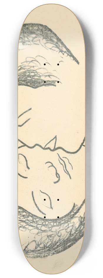 Mikul Galanda - Milenci III.. 8.25 inch art skate deck