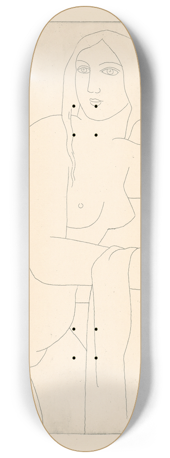 Mikul Galanda - Nude 8.25 inch art skate deck
