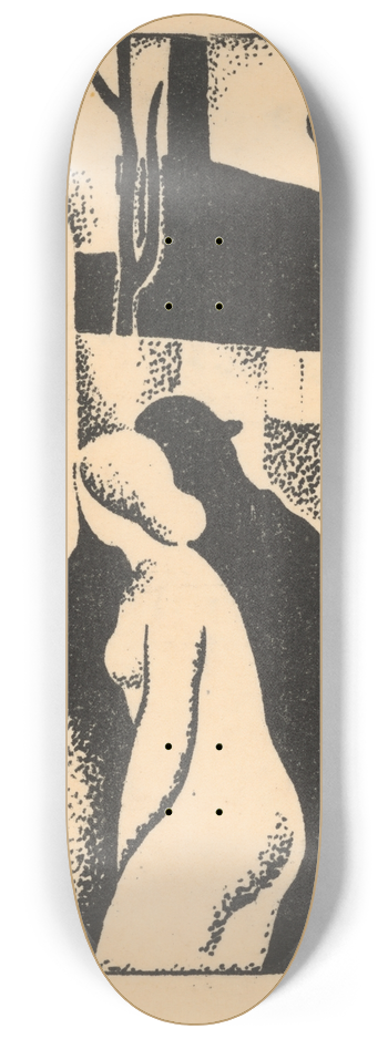 Mikul Galanda - On way home 8.25 inch art skate deck