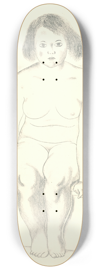 Mikul Galanda - Sediace dieva 8.25 inch art skate deck