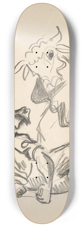 Mikul Galanda - Sketchbook 8.25 inch art skate deck