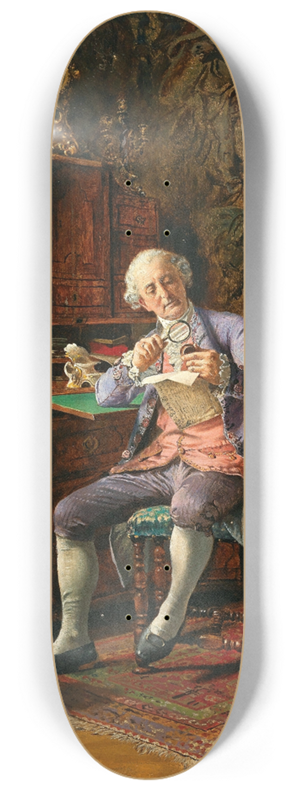 Johann Hamza - The seal 8.25 inch art skate deck