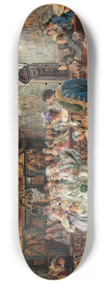 Johann Hamza - Wedding In Garsten Abbey Church 8.25 inch art skate deck