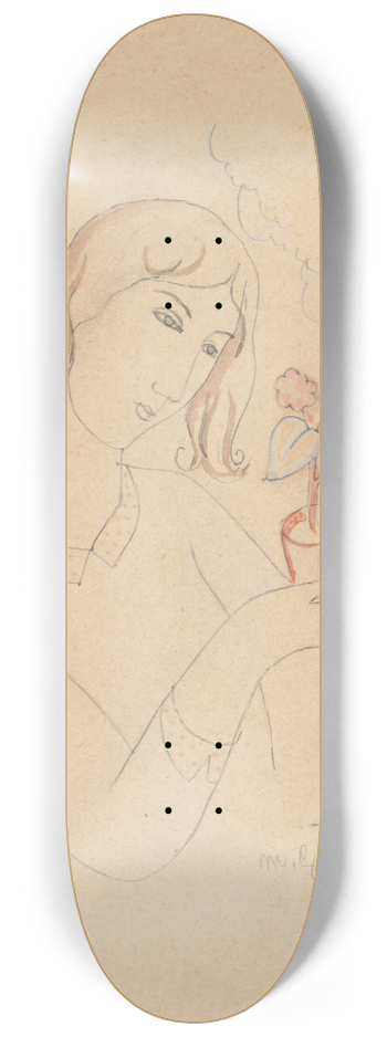 Mikul Galanda - Zasnen 8.25 inch art skate deck