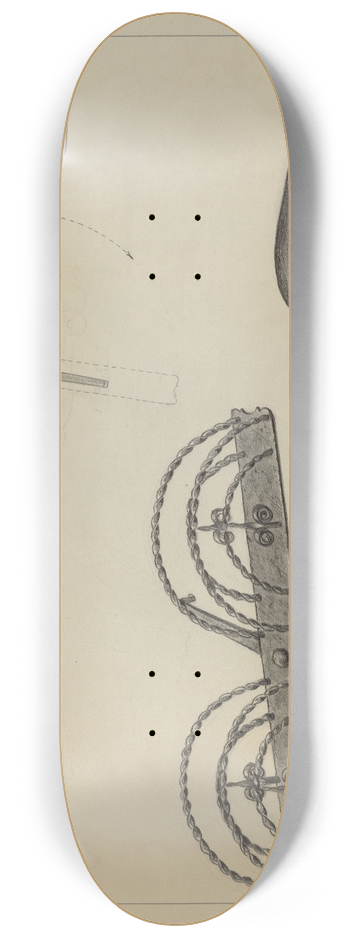 Mildred Ford - Toast Rack 8.25 inch art skate deck