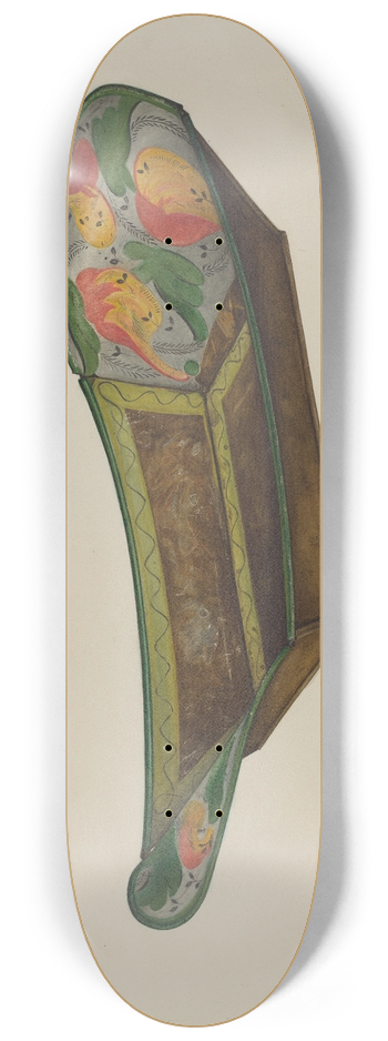 Mildred Ford - Toleware Bread Tray 8.25 inch art skate deck