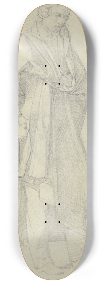 Johann Heinrich Hasselhorst - Painter Cortes 8.25 inch art skate deck
