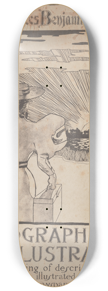 Mills Thompson - Miss Frances Benjamin Johnston 8.25 inch art skate deck