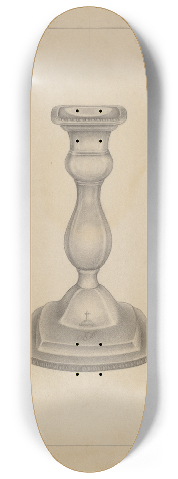 Milton Grubstein - Candlestick 8.25 inch art skate deck