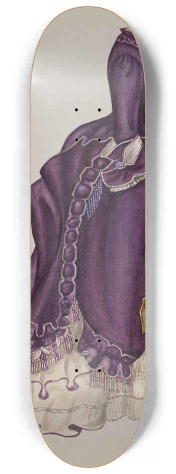Mina Lowry - Dress 8.25 inch art skate deck