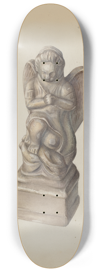 Mina Lowry - Figurine 8.25 inch art skate deck