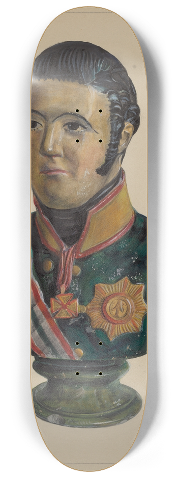 Mina Lowry - Portrait Bust 8.25 inch art skate deck