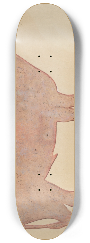 Mina Lowry - Steer Weather Vane 8.25 inch art skate deck