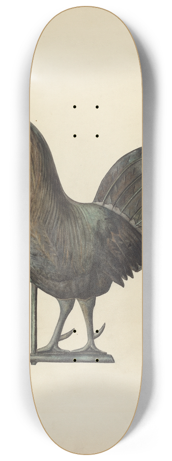 Mina Lowry - Weather Vane Finial 8.25 inch art skate deck