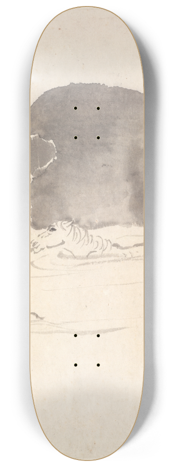 Min Zhen - Elephant, Horse, and Hare 8.25 inch art skate deck