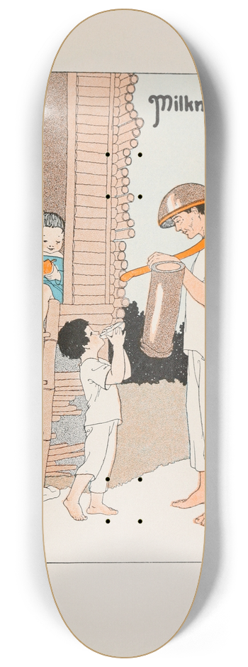 Miska Petersham - Milkman 8.25 inch art skate deck