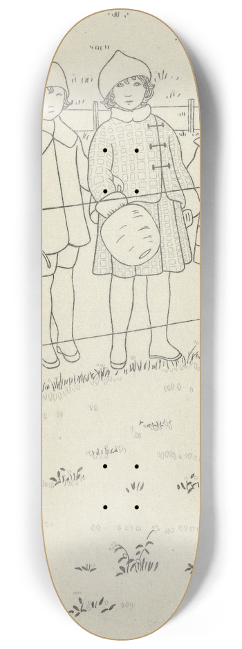 Monogrammist MFN - Costumes du matin 8.25 inch art skate deck