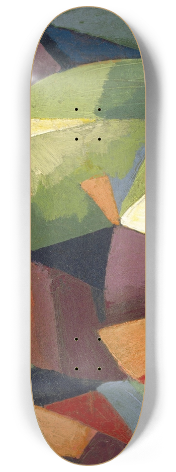 Morgan Russell - Synchromy 8.25 inch art skate deck