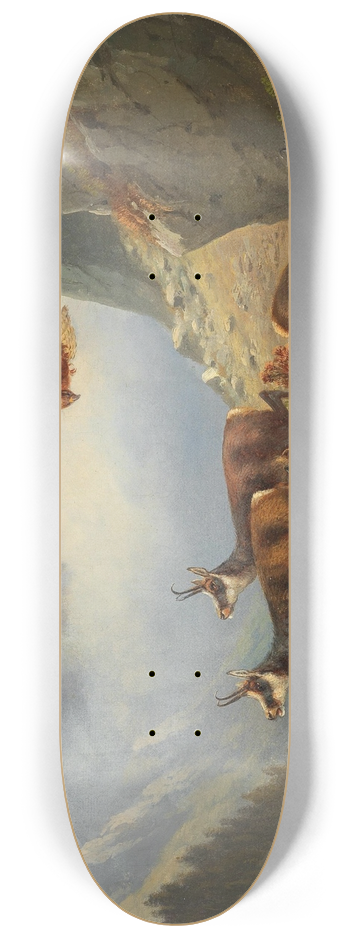Moritz Mller - Adler auf Gemsenjagd 8.25 inch art skate deck