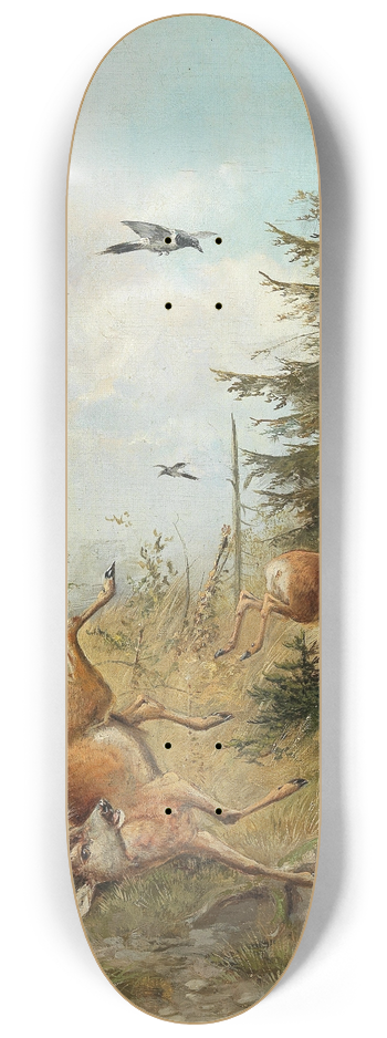 Moritz Mller - The Hunt 8.25 inch art skate deck