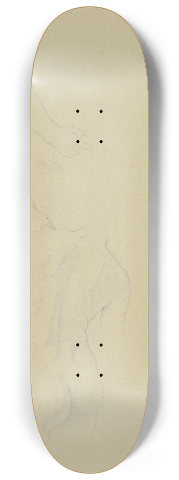 Moritz von Schwind - Figure 8.25 inch art skate deck