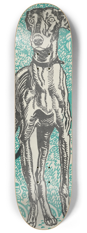 Moriz Jung - Greyhound 8.25 inch art skate deck