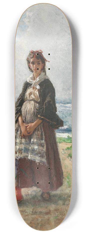 Mos Bianchi - A Promenade on the Lakeside 8.25 inch art skate deck