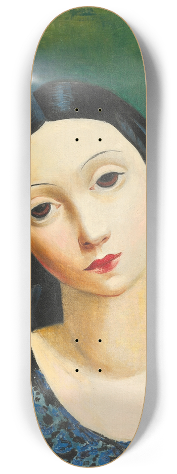 Mose Kisling - Tte de jeune fille 8.25 inch art skate deck