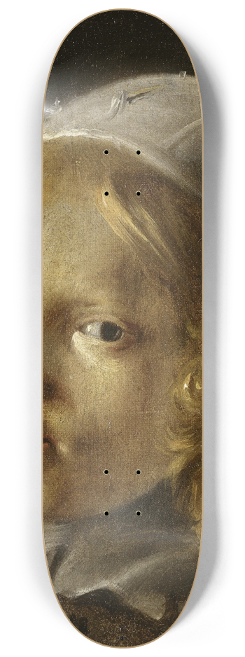 Moses ter Borch - Self-portrait 8.25 inch art skate deck