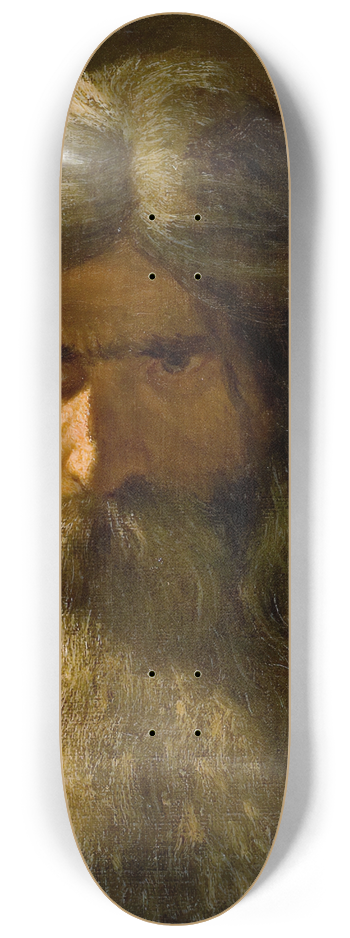 Mrten Eskil Winge - Portrait Of A Bearded Man 8.25 inch art skate deck