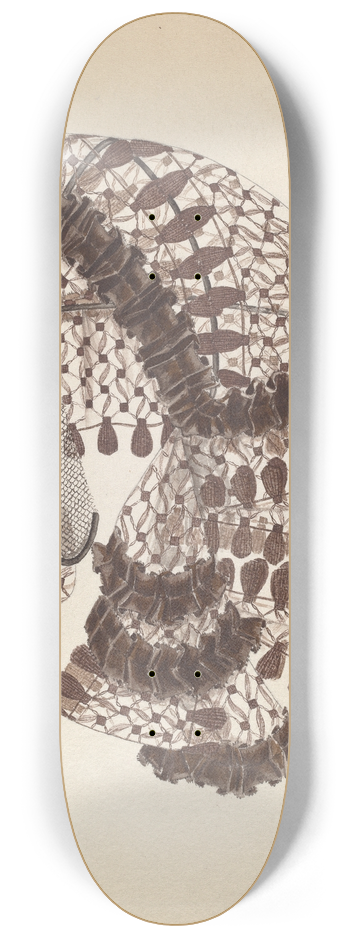 Nancy Crimi - Headdress 8.25 inch art skate deck