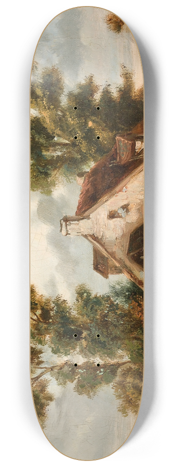 Napoleon Micha Iakowicz - Landscape 8.25 inch art skate deck