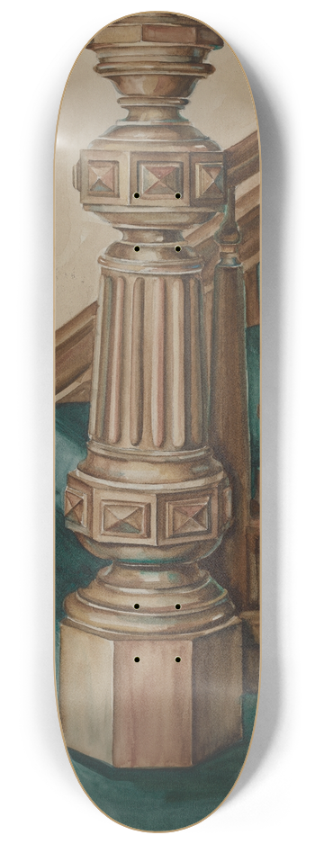 Natalie Simon - Newel Post 8.25 inch art skate deck