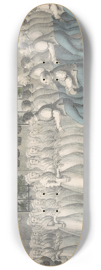Nathaniel Currier - Shakers Near Lebanon 8.25 inch art skate deck
