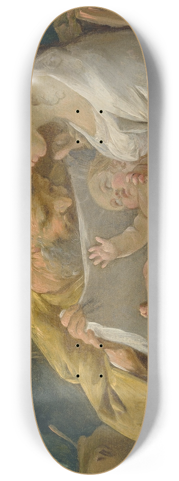 Nel Hall - The Holy Family 8.25 inch art skate deck